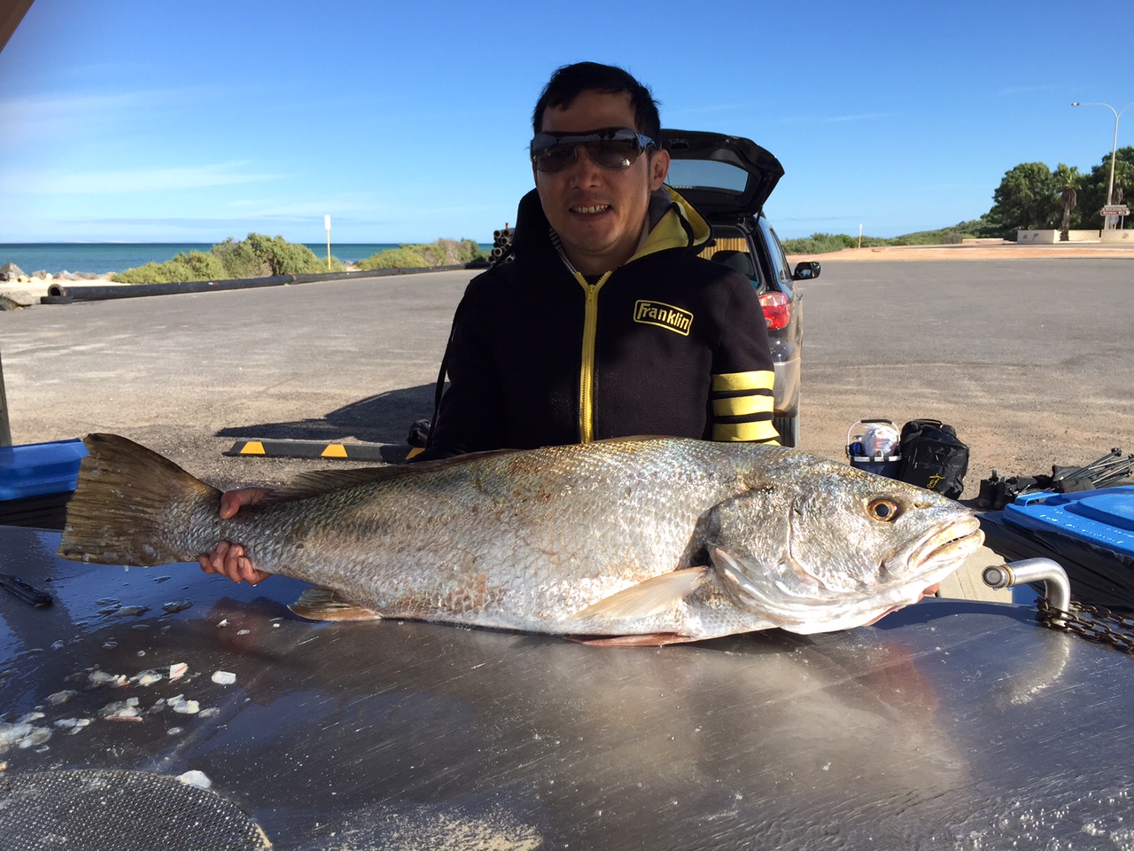 Shark Bay land based Fishing Fishing WA. Fishing
